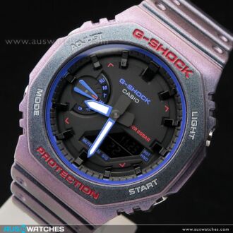 Casio -G-Shock Analog Digital Polarized Paint Watch GA-2100AH-6A, GA2100AH