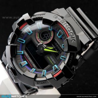 Casio G-Shock Analog Digital 200M Virtual Rainbow Watch GA-700RGB-1A