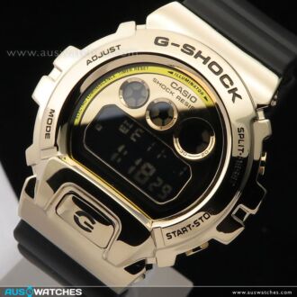 Casio G-Shock Gold-Tone Stainless Steel Case Sport Watch GM-6900G-9, GM6900G