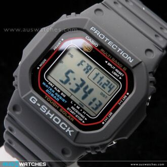 Casio G-Shock Solar 200M Multi-band 6 Atomic Sport Watch GW-M5610U-1, GWM5610U