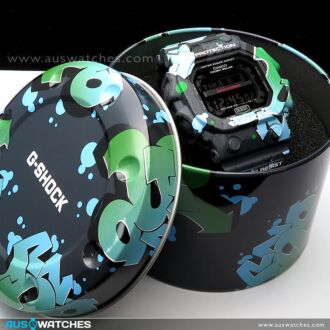 Casio G-Shock Street Spirit Graffiti Art Ltd Solar Watch GX-56SS-1, GX56SS