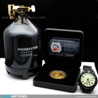 Citizen Promaster Fugu Limited 200m Green Luminous Dial Diver Watch NY0138-14X