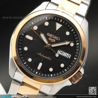 Seiko 5 Sports Two Tone Rose Gold Automatic Watch SRPE58K1