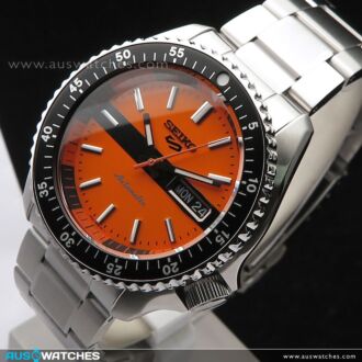 Seiko 5 Sports SKX Sports Style Special Edition Orange Automatic Watch SRPK11K1