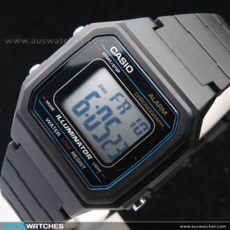 Casio Alarm Digital Watch W-217H-1AV, W217H