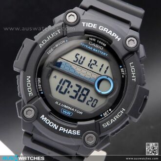 BUY Casio Moon Data Tide graph Digtial Watch WS-1300H-2AV, WS1300H | CASIO  Watches Online - AUS Watches