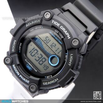 Casio Moon Data Tide graph Digtial Watch WS-1300H-1AV, WS1300H