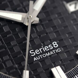 Citizen Series 8 Black Automatic Stainless Steel Mens Watch NB6050-51E