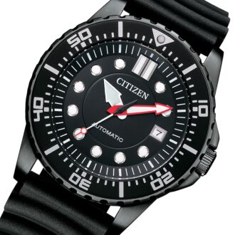 Citizen Automatic Black Dial Watch NJ0125-11E