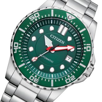 Citizen Automatic Green Dial Watch NJ0129-87X