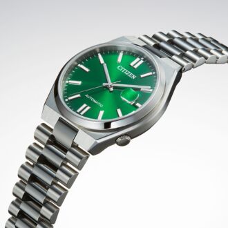 Citizen Automatic Green Dial Mens Watch NJ0150-81X