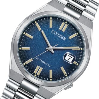 Citizen Automatic Blue Dial Mens Watch NJ0151-88X