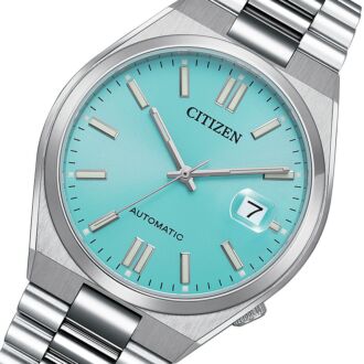 Citizen Automatic Blue Dial Mens Watch NJ0151-88X