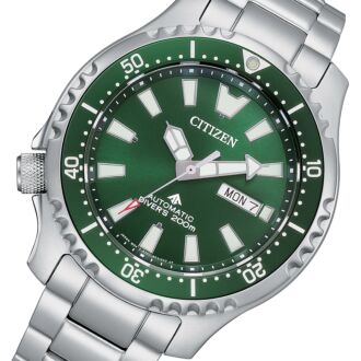 Citizen Promaster Automatic Fugu Green Dial Diver Watch NY0131-81X