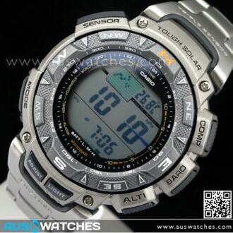 Casio Protrek Tough Solar Triple Sensor Watch PRG-240T-7 PRG240T