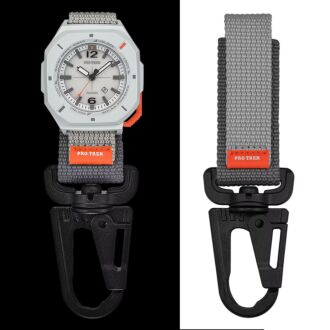 Casio ProTrek Tough Solar Hiker Line Watch With Carabiner Attachment PRJ-01AE-7