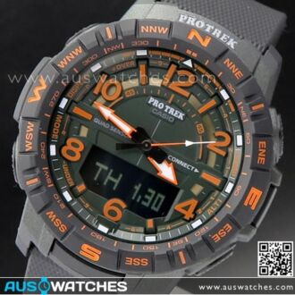 Taking a Compass Reading Module No. 5601 PRO TREK - Support - CASIO