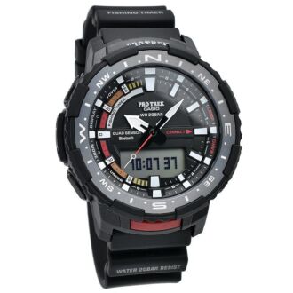 Casio ProTrek Quad Sensor Fishing Timer Bluetooth Watch PRT-B70-1, PRTB70