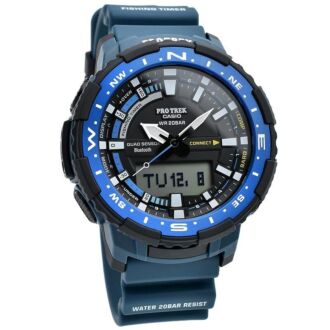 Casio ProTrek Quad Sensor Fishing Timer Bluetooth Watch PRT-B70-2, PRTB70