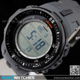 Casio ProTrek Solar Radio Multiband 6 Flagship Sensor Watch PRW-3000-1DR, PRW3000