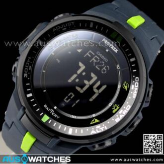 Casio ProTrek Solar Radio Multiband 6 Flagship Sensor Watch PRW-3000-2, PRW3000