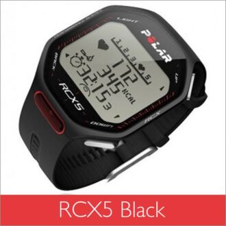 Polar RCX5 Black Sports Training Watch with Heart Rate Monitor
