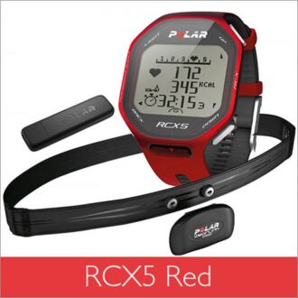 Polar RCX5 Red Sports Training Watch with Heart Rate Monitor