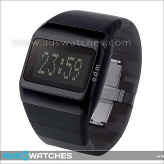 o.d.m. SDD99B1 "Link" personalized message Silicone Strap Black