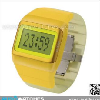 o.d.m. SDD99B4 "Link" personalized message Silicone Strap Yellow ODM