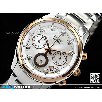 Casio Edifice Sheen Pair Design Ladies Watch SHN5003SP SHN-5003PS-7A
