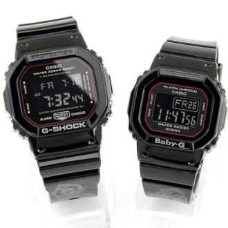 Casio G-Shock & Baby-G Pair Collection SLV-18B-1, SLV18B