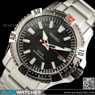 Seiko Solar 200m Driver Sports Men's Watch SNE295P1, SNE295