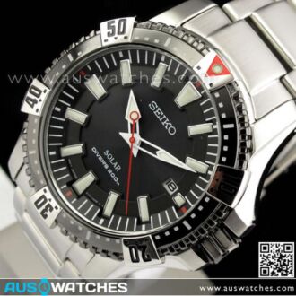 Seiko Solar 200m Driver Sports Men's Watch SNE295P1, SNE295