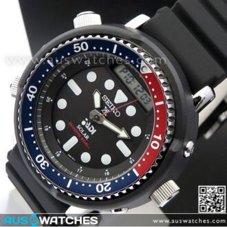 Seiko Prospex Padi Arnie Solar Analog Digital 200M Diver Watch SNJ027P1