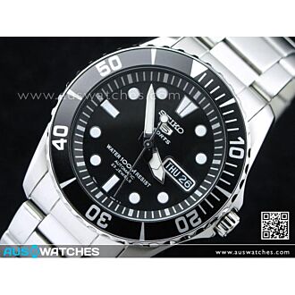 Seiko Automatic 23 Jewels Hardlex 100M Watch SNZF17K1