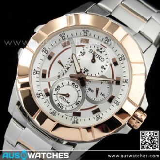 Seiko Lord Series Rose Gold  WR100M Quartz Analog Watch SRL068P1, SRL068