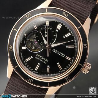 Seiko Presage 60s Style Automatic Open Heart Automatic Watch SSA426J1