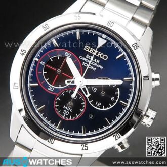 Seiko Solar Chronograph Sports Watch SSC327P1, SSC327