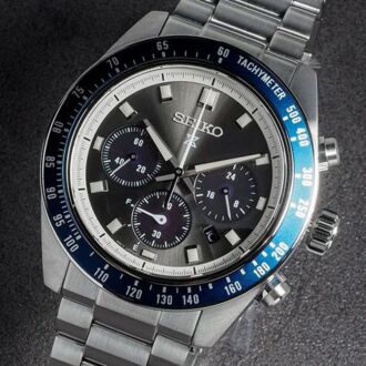 Seiko Speedtimer Solar Chronograph Sapphire Mens Watch SSC939P1