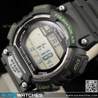 Casio Solar World Time 5 Alarms 100M Sport Watch STL-S100H-1A, STLS100H