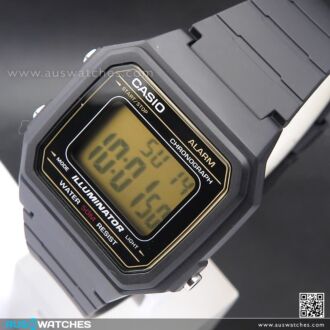 Casio Alarm Digital Watch W-217H-9AV, W217H