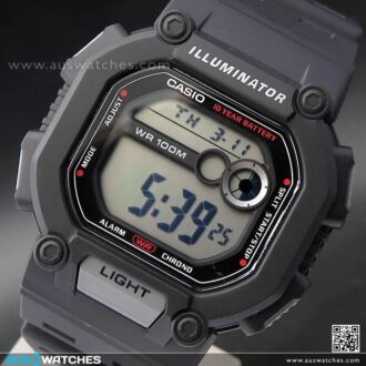 Casio Rugged Style Digital Watch W-737H-1AV, W737H