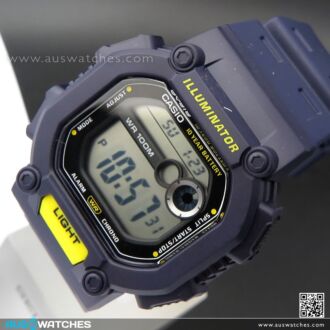 Casio Rugged Style Digital Watch W-737H-2AV, W737H