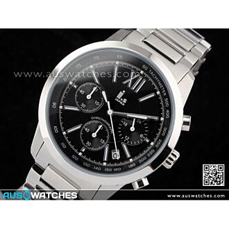 I.s Mens Chronograph Tachymeter 50M Sport Watch W8300GC