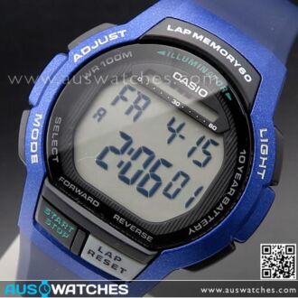 Casio Stopwatch Alarm Digital Watch WS-1000H-2AV, WS1000H