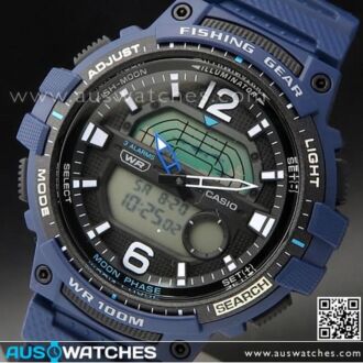 Casio Out Gear Fishing Gear Moon Data Watch WSC-1250H-2AV, WSC1250H