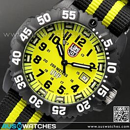 BUY Luminox 3955 SET Scott Cassell UVP Yellow Dial Special Edition