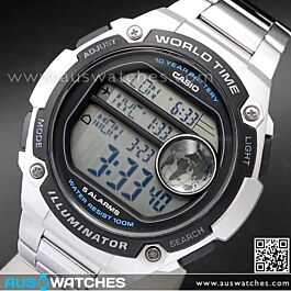 BUY Casio Big Case Size Resin Band 100M Digital Watch AE