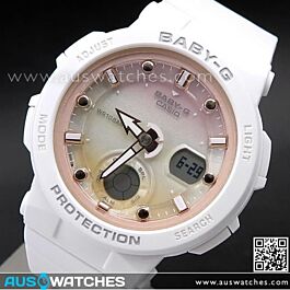 Casio Baby-G Neon Illuminator Beach Traveler Watch BGA-250-7A2