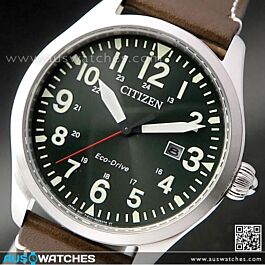 BUY Citizen Eco-Drive Leather Strap Mens Watch BM6838-25X - Buy